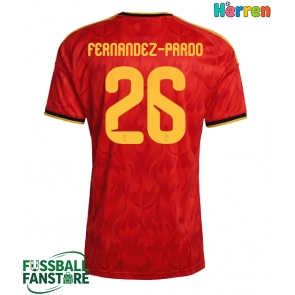 Belgien Matias Fernandez-Pardo #26 Replik Heimtrikot WM 2026 Kurzarm